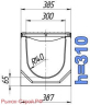 Комплекты: Лоток водоотводный BetoMax ЛВ-30.38.31-Б бетонный с решеткой щелевой чугунной ВЧ