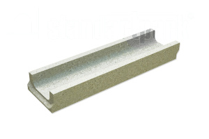 Лоток водоотводный бетонный BetoMax Basic ЛВ-10.14.06