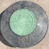 Конус переходной полимерпесчаный с люком на колодец ( Конус полимерно-песчаный 35781)