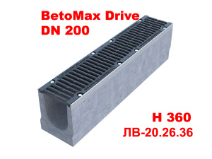 Лоток BetoMax Drive ЛВ-20.26.36-Б с РВ щель ВЧ
