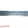 Комплект лоток водоотводный пластиковый с стальной штампованной решеткой Spark ЛВ-10,14,07-ПП PolyMax Basic кл. А 0881011