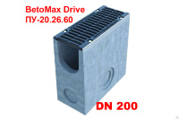Пескоуловитель BetoMax Drive ПУ-20.26.60–Б бетонный с решеткой чугунной