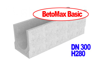 Лоток водоотводный BetoMax Basic ЛВ-30.38.28-Б бетонный 4749